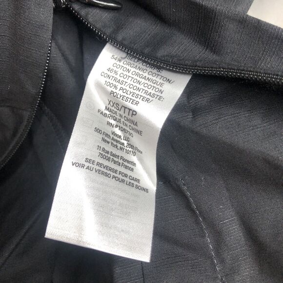 Vince Women's Twist Knot Puff SLV Blouse Twist Knot Puff Sleeve Blouse XXS NWT - Picture 11 of 16